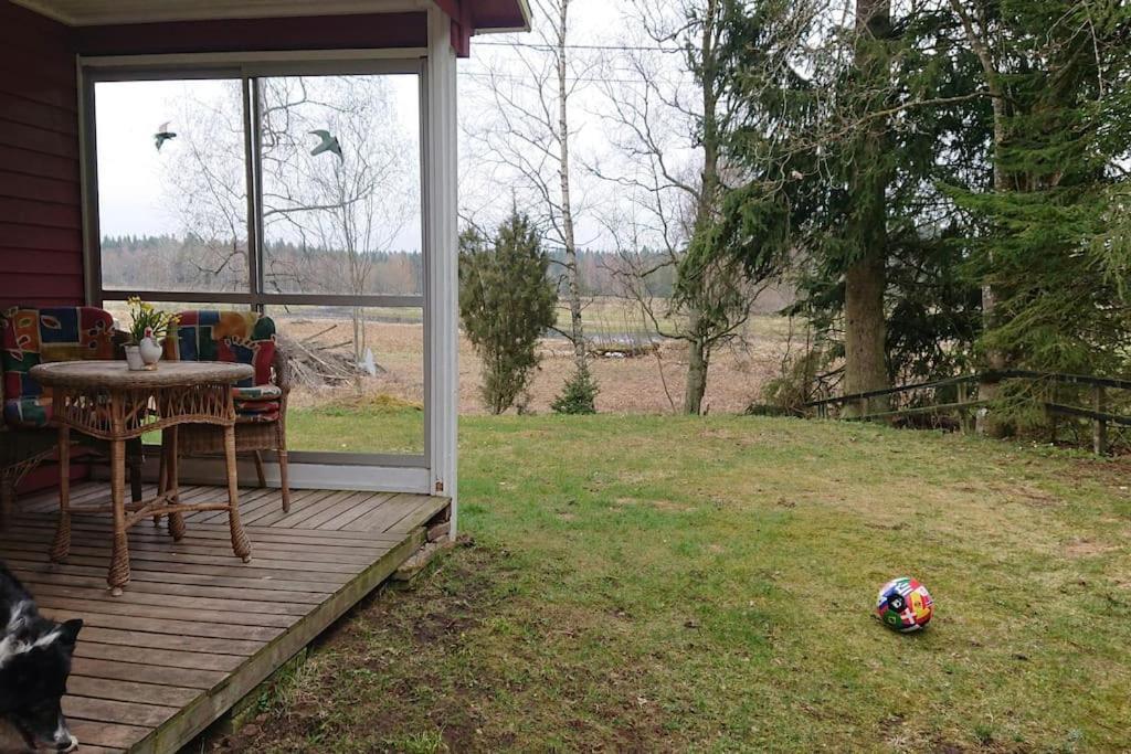 Stuga Vad Vatten Åsarp Exteriér fotografie