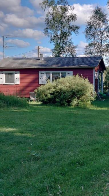 Stuga Vad Vatten Åsarp Exteriér fotografie
