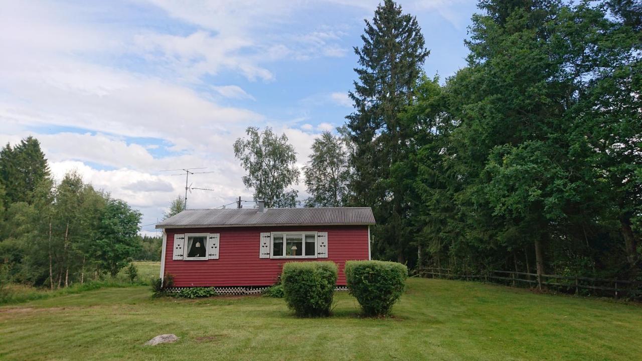 Stuga Vad Vatten Åsarp Exteriér fotografie